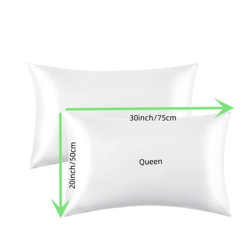 Juego de 2 fundas de almohada satinadas náuticas de microfibra resistentes a las arrugas y para todas las estaciones