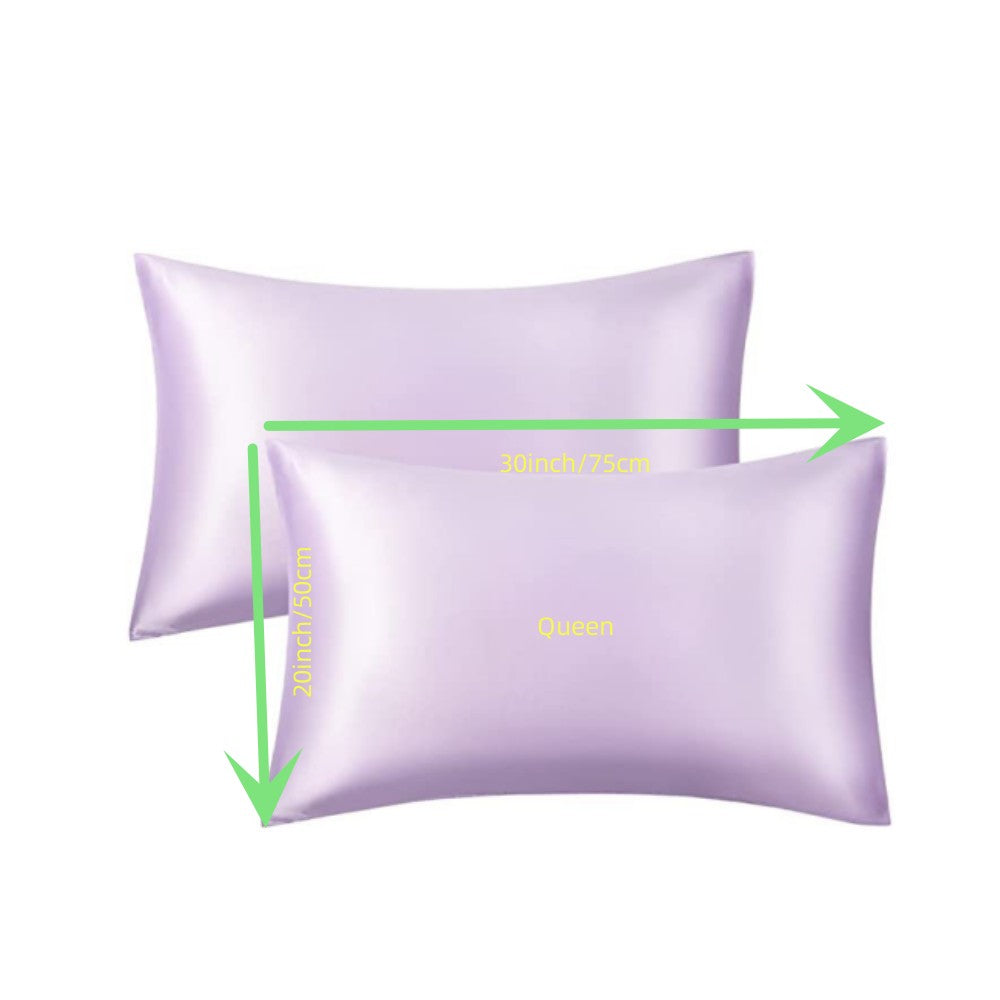 Juego de 2 fundas de almohada satinadas náuticas de microfibra resistentes a las arrugas y para todas las estaciones