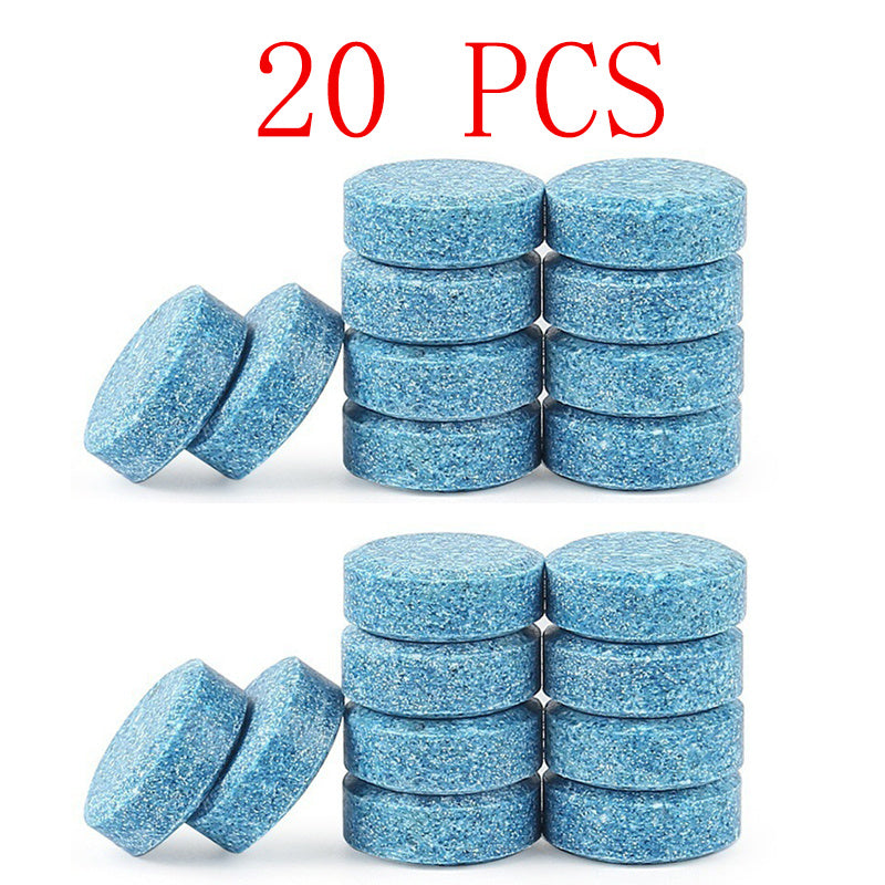 Car Windscreen Wiper Cleaner Tablets Effervescent Glass Toilet Cleaning 5/20pcs