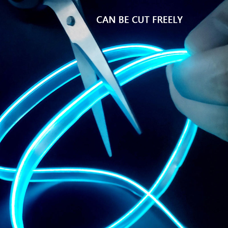 Car Interior RGB LED Strip Lights Ambient Lighting Kit with Music Sync