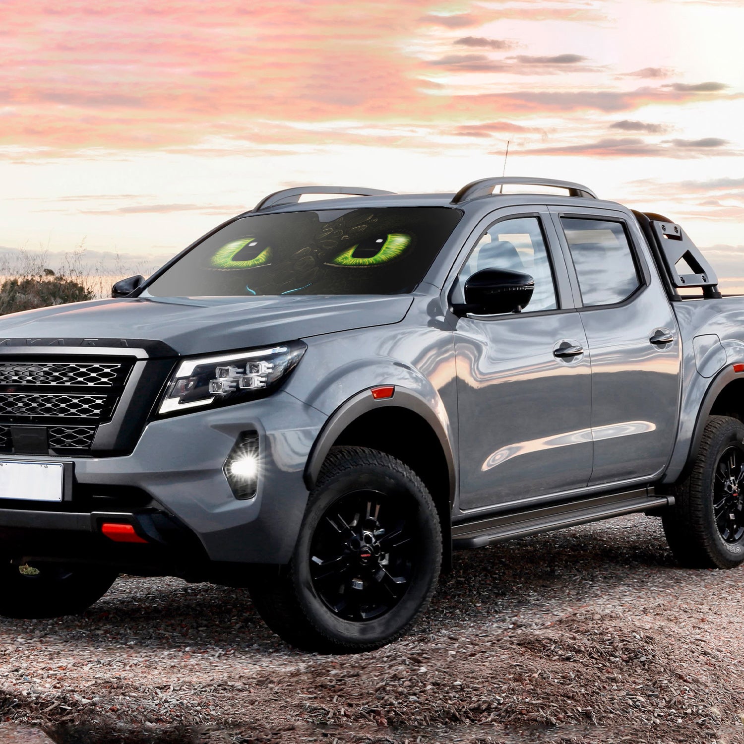 Автостекло солнцезащитный козырек зеленый UV-защита сохраняет прохладу в автомобиле