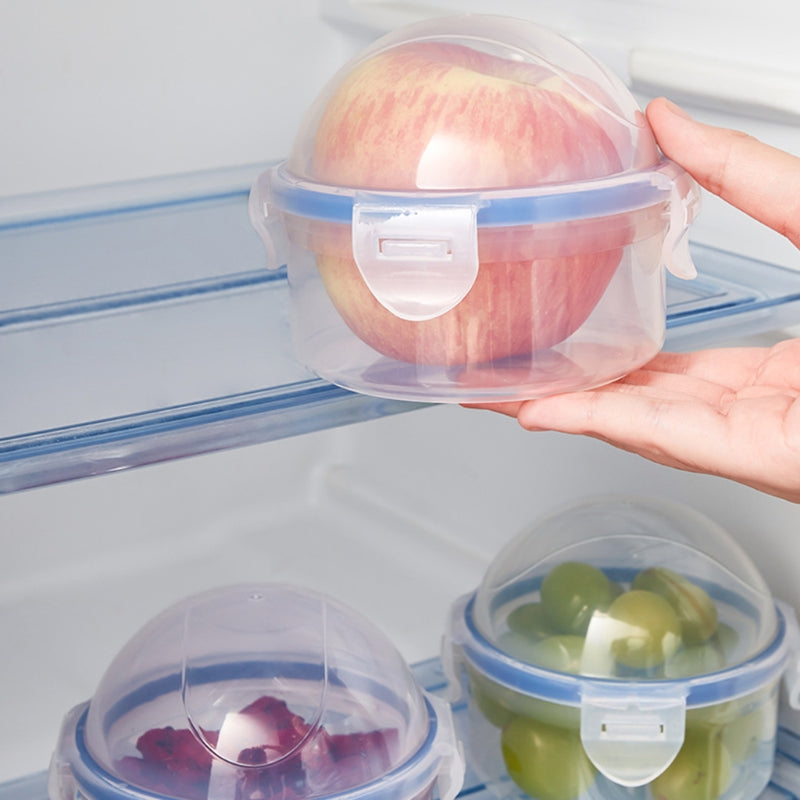 Leakproof Food Storage Container with Lid for Fruits and Vegetables Microwave Safe
