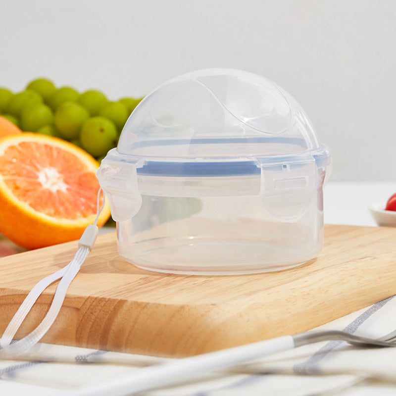 Leakproof Food Storage Container with Lid for Fruits and Vegetables Microwave Safe