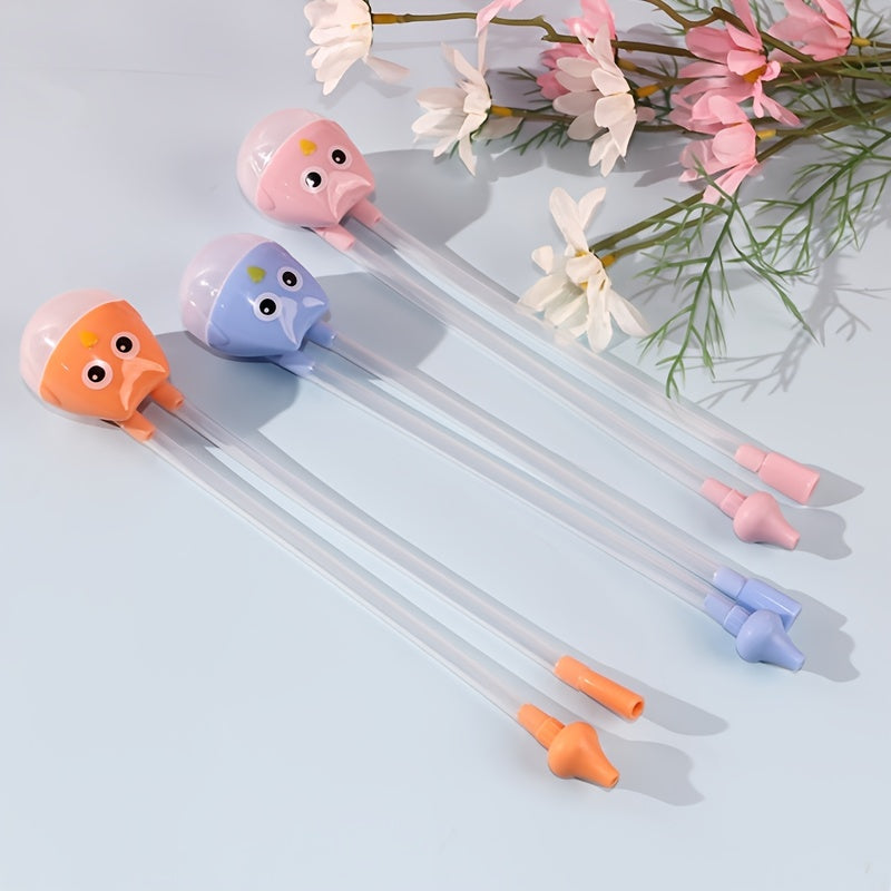 Baby Nasal Aspirator for Newborns Soft Silicone Reusable Cleaning Tool