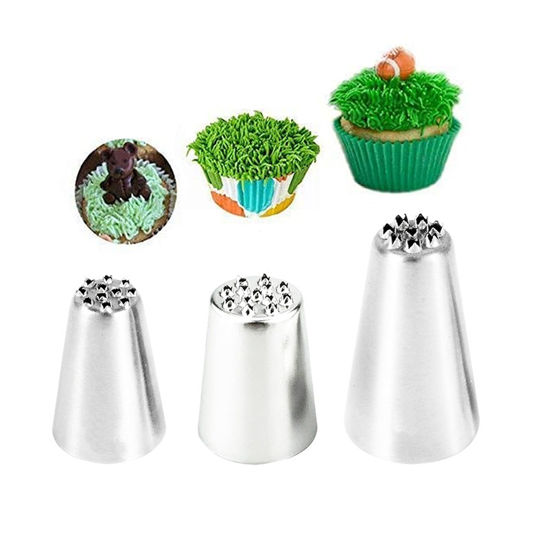 Stainless Steel Cake Decorating Set with Icing Tips and Flower Tools for Baking
