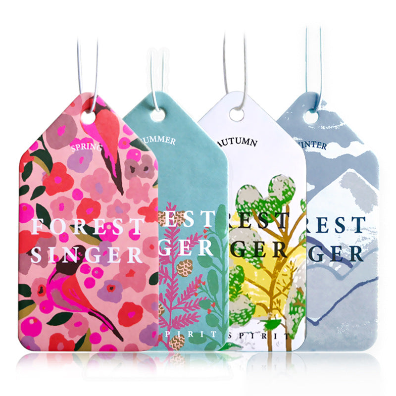 Car Air Freshener Set for Car Mirror Decoration Scent Cards Pack of 4 6 8