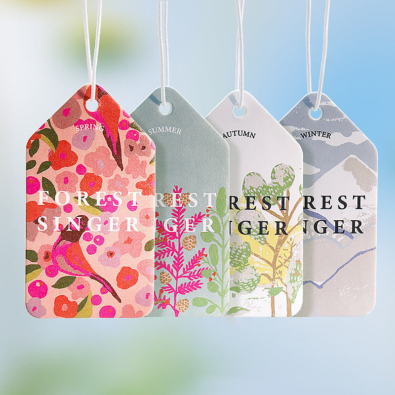 Car Air Freshener Set for Car Mirror Decoration Scent Cards Pack of 4 6 8