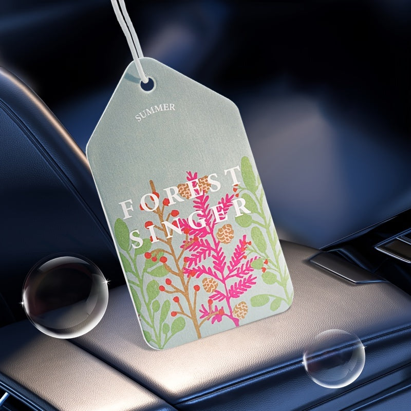 Car Air Freshener Set for Car Mirror Decoration Scent Cards Pack of 4 6 8