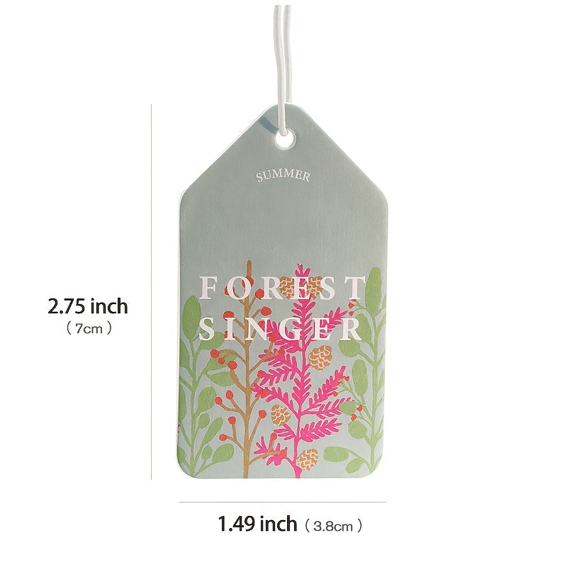 Car Air Freshener Set for Car Mirror Decoration Scent Cards Pack of 4 6 8