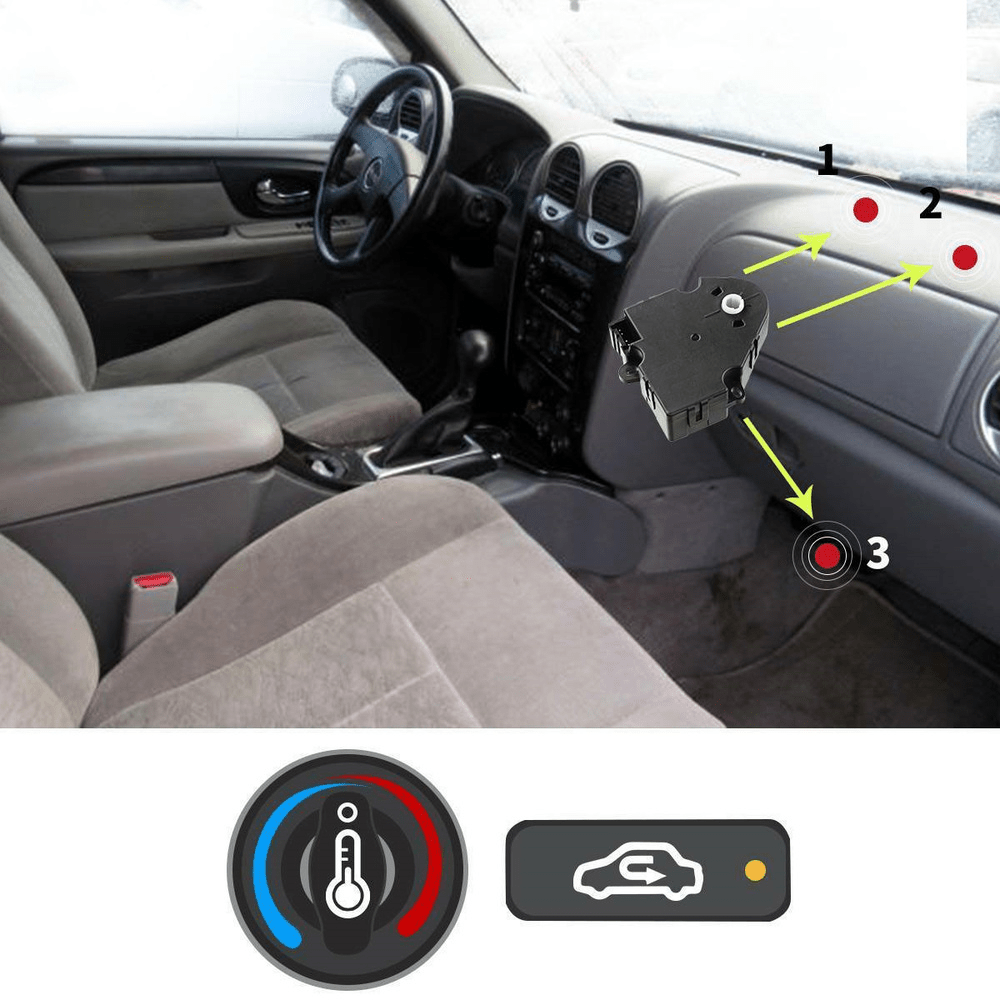 Chevrolet va GMC uchun avtomobil HVAC Blend Door aktuatorining o‘rnini almashtirish