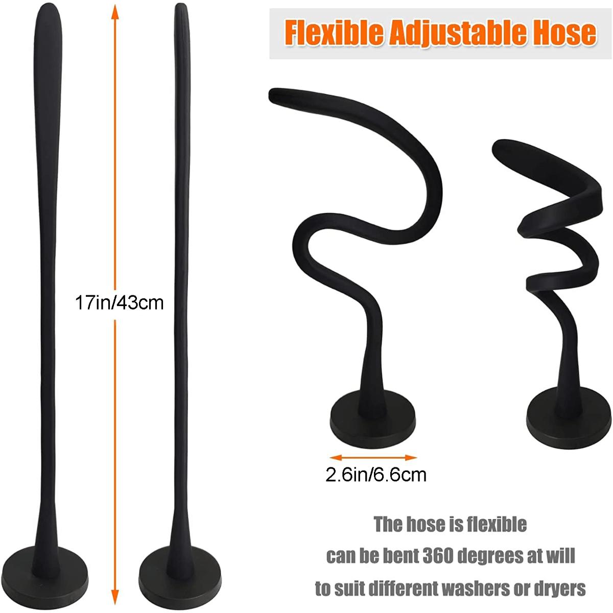 Front Door Washer Prop Magnetic Washer Door Stopper Flexible RV Washer Door Holder