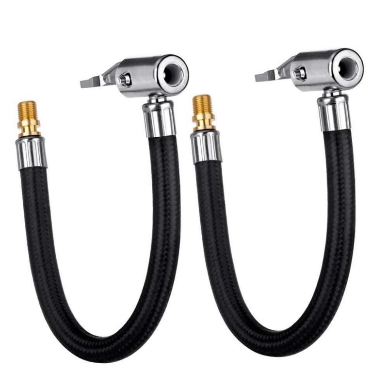 Universal Tire Inflator Hose Extension for Bikes, Motorcycles, Cars