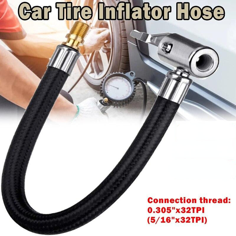 Universal Tire Inflator Hose Extension for Bikes, Motorcycles, Cars
