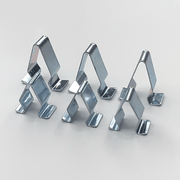 Car Door Trim Panel Clips Metal Interior Upholstery Retainers Rivets Pack