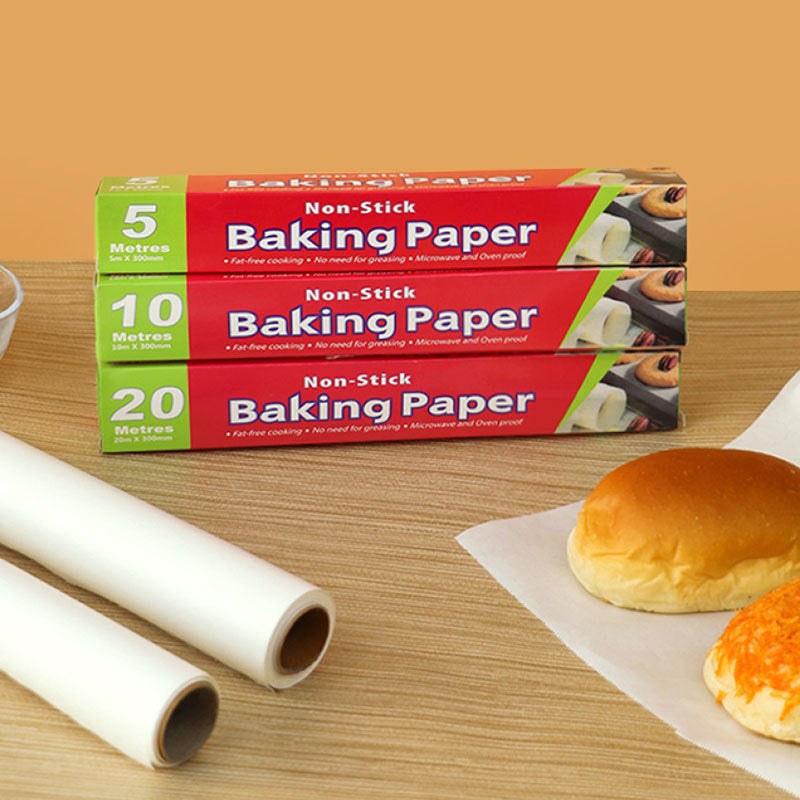 Parchment Paper Roll 29.97cmx1000cm Non-Stick Heat Resistant Baking Sheets