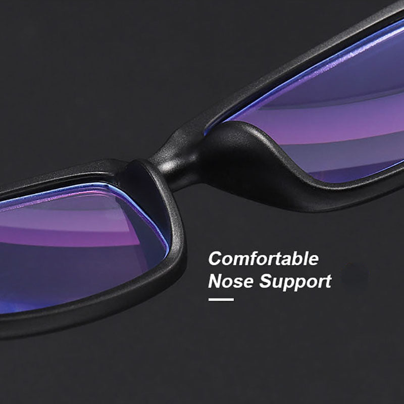 Erkaklar uchun o'qish uchun ko'zoynaklar Ultralight TR90 Presbiyopi Giperopi Optik ko'zoynaklar