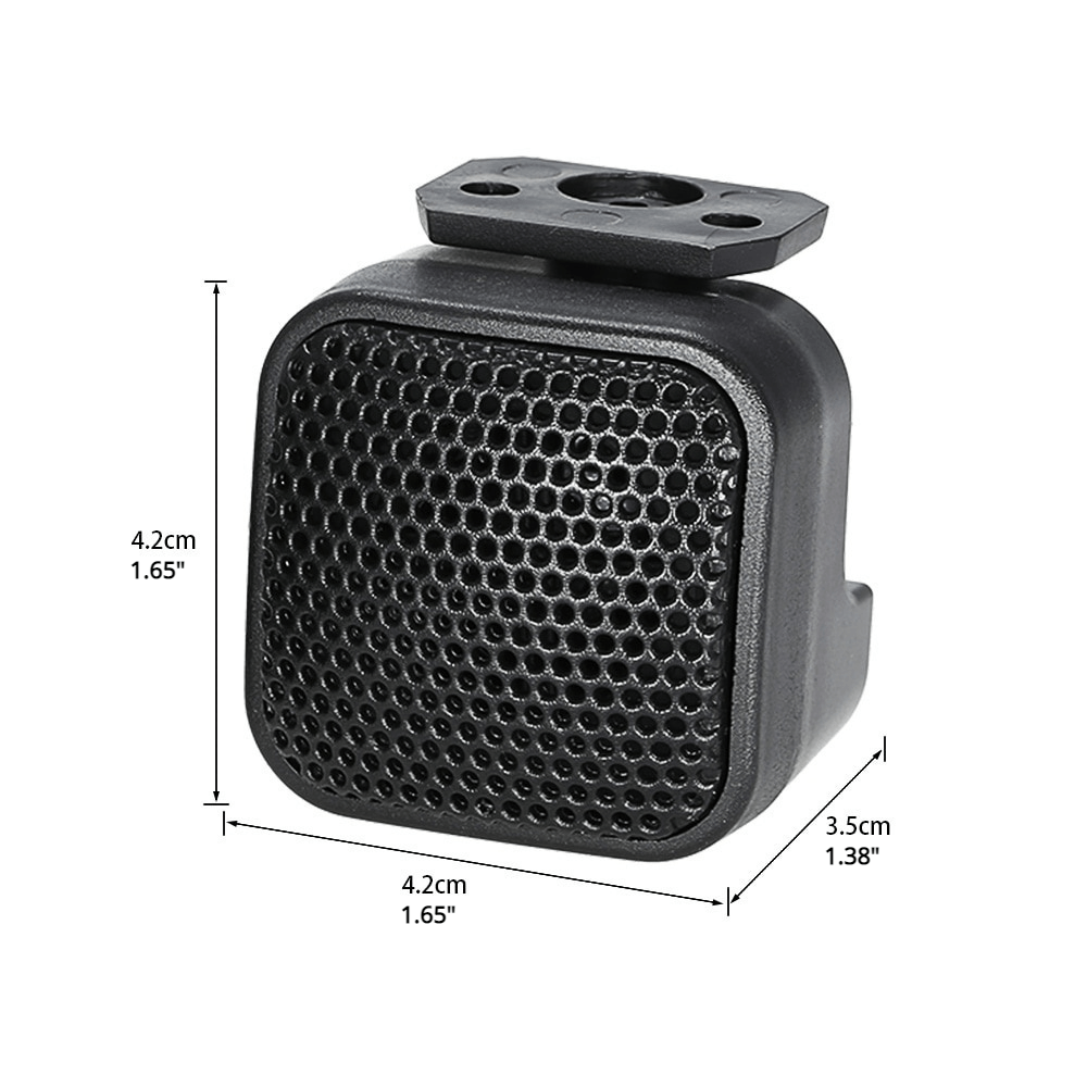Car Audio Speakers 500W Power Automotive Weather-Resistant Black