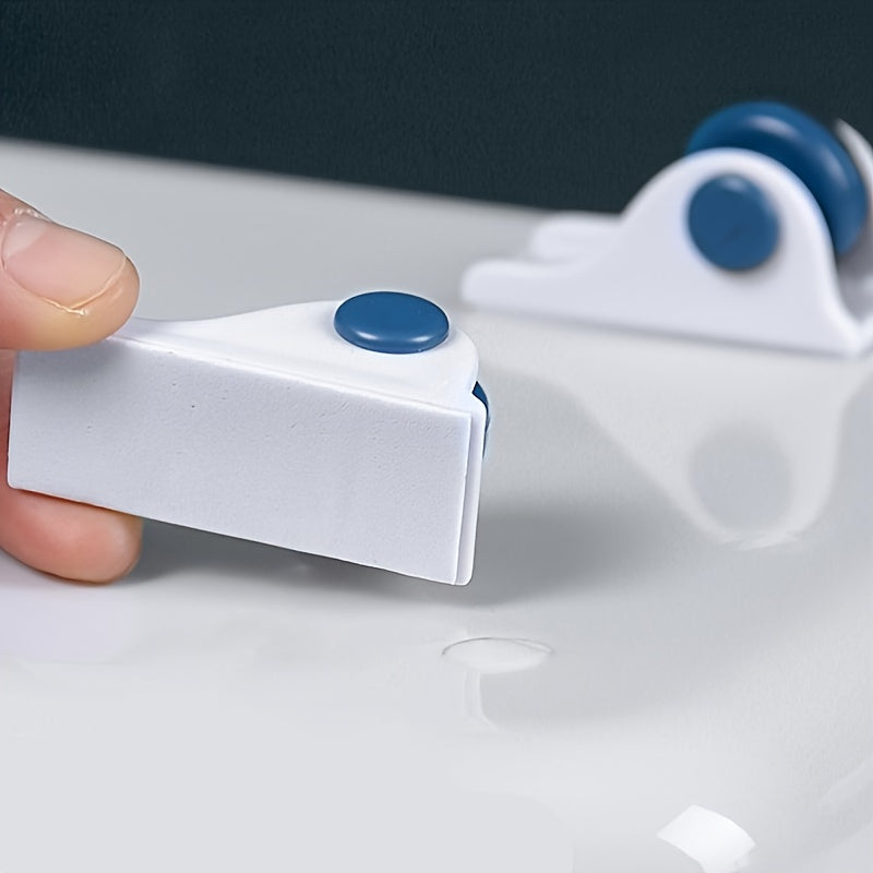 Mebel, saqlash qutilari va axlat idishlari uchun 4 ta yopishtiriladigan plastik g'ildiraklar to'plami - Oson harakatlanish uchun ixcham g'ildiraklar, Halloween bezaklari va bayram sovg'alari uchun mukammal