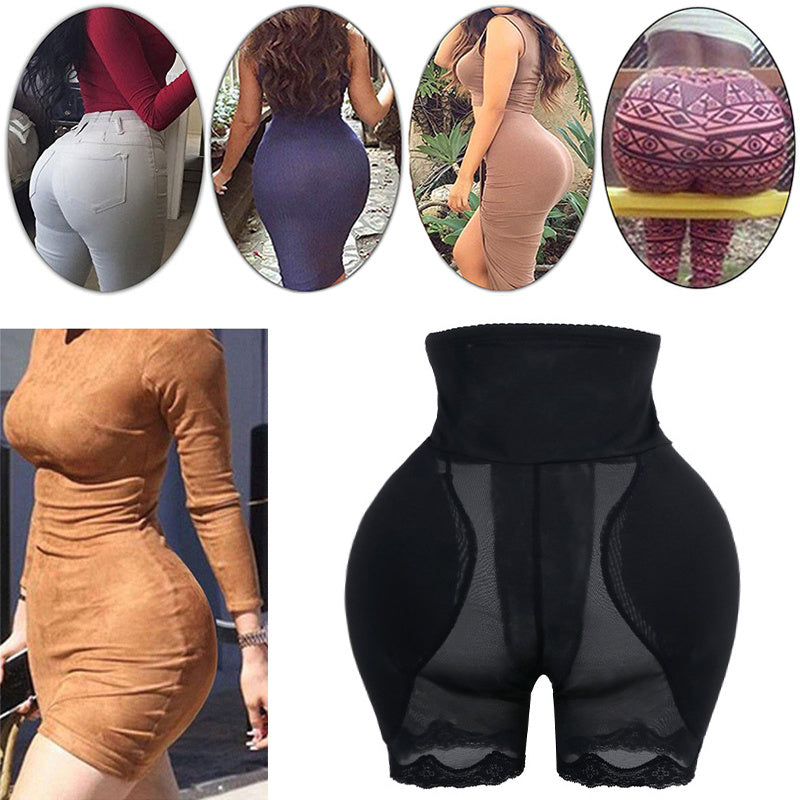 Women's High Waist Shapewear with Hip and Butt Padding Tummy Control Slimming