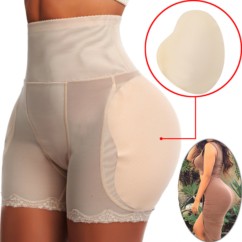 Women's High Waist Shapewear with Hip and Butt Padding Tummy Control Slimming