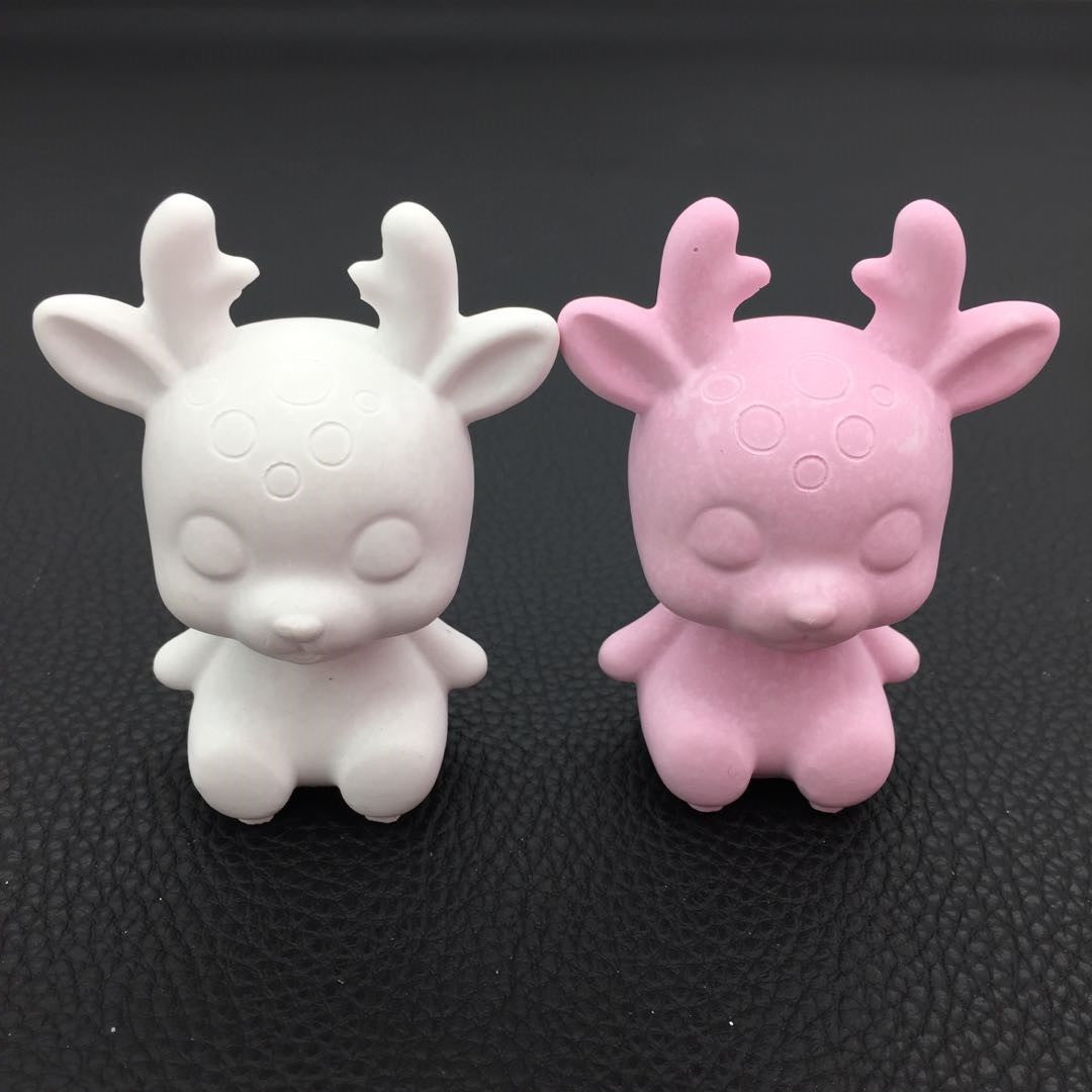 Silicone Christmas Deer Mold for Cake Decorating, Chocolate, Gummy, Soap, Ice Cubes