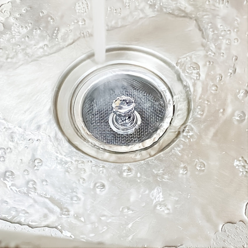 Stainless Steel Kitchen Sink Water Filter with Plug