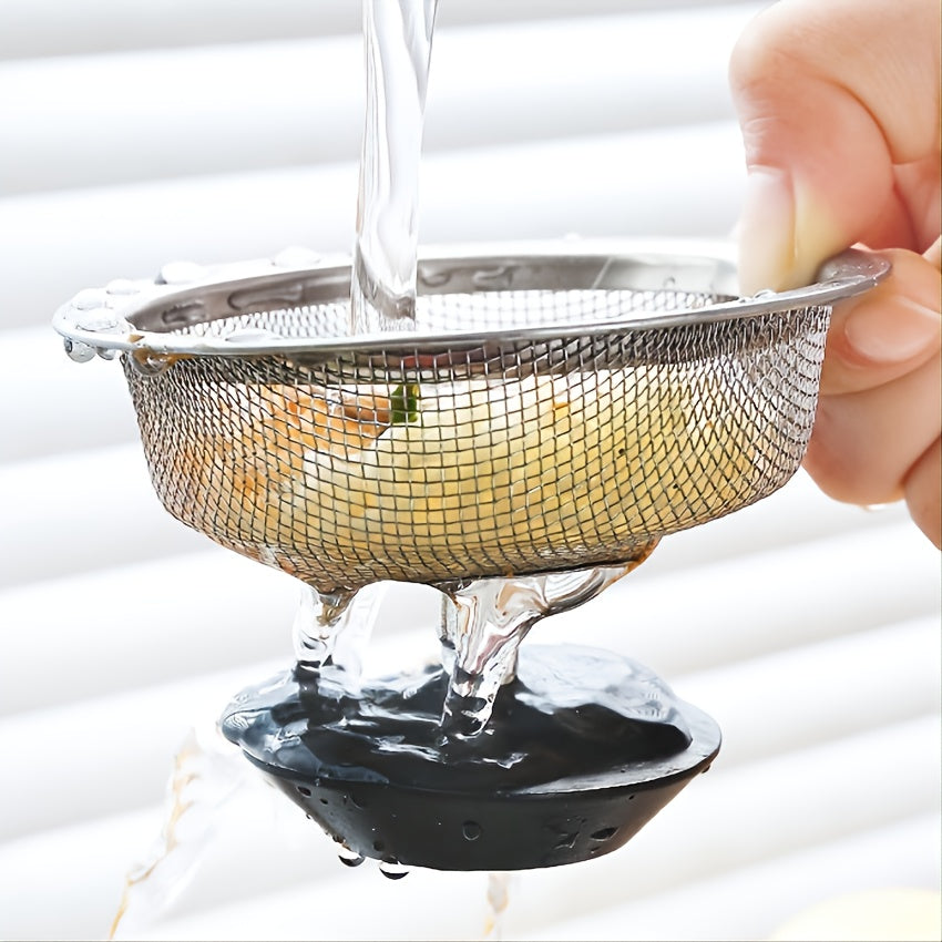 Stainless Steel Kitchen Sink Water Filter with Plug