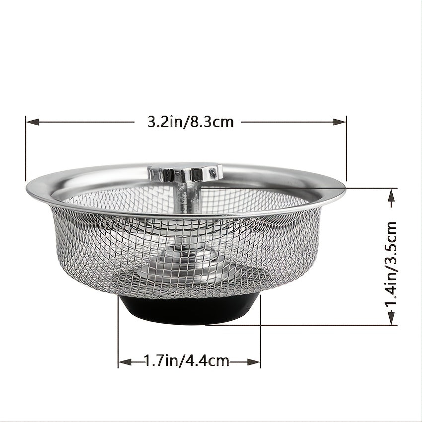 Stainless Steel Kitchen Sink Water Filter with Plug