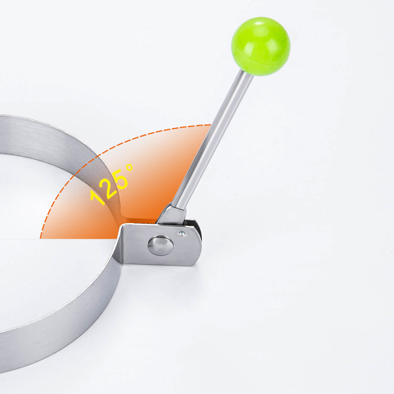 Egg Mold and Ring Set for Fried Eggs, Kawaii Stainless Steel, Bread Mold Kitchen Accessories