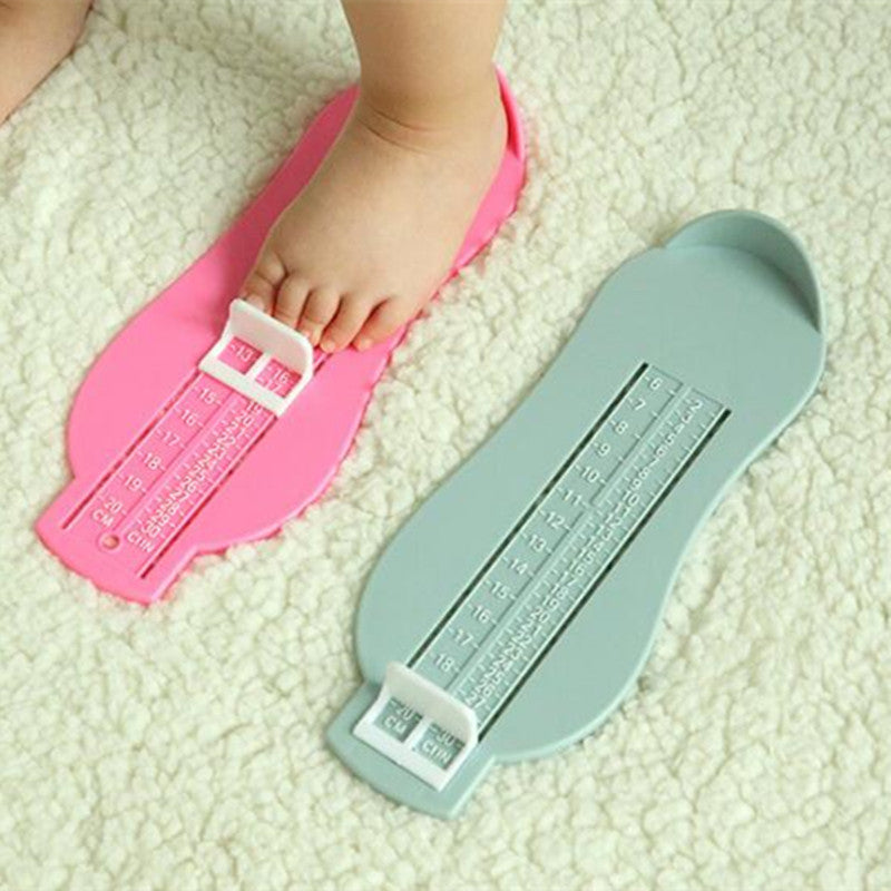 Herramienta de medición Baby Foot para bebés y niños pequeños, medidor de talla de zapato de plástico