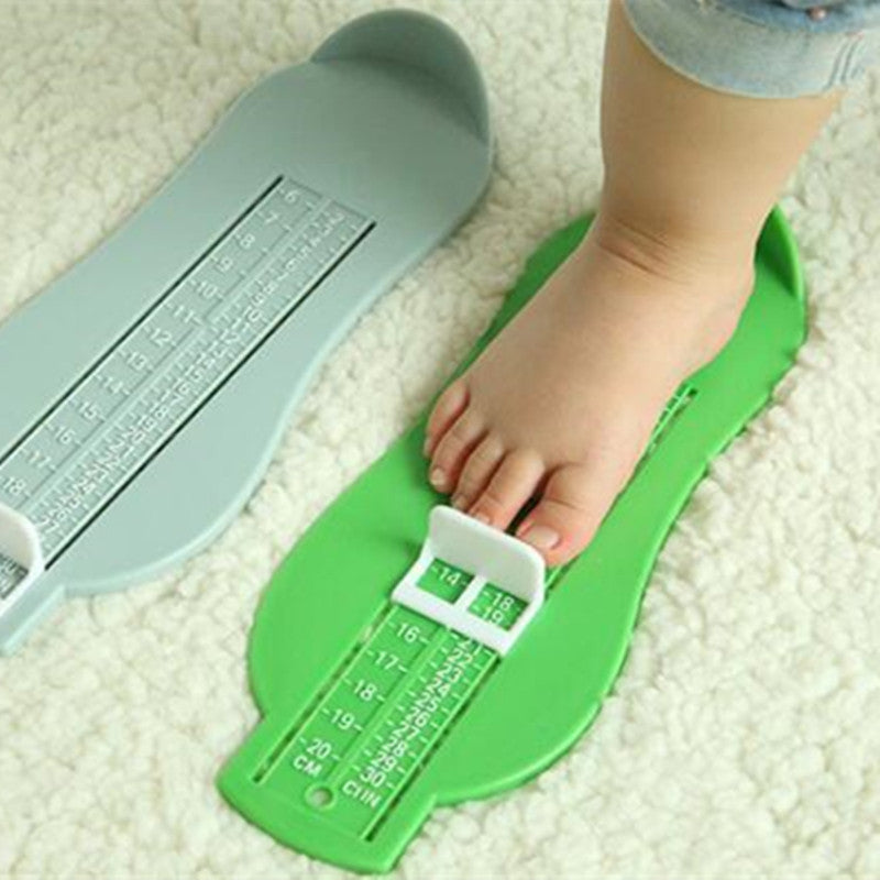 Baby Foot Measuring Tool for Infants and Toddlers Plastic Shoe Size Gauge
