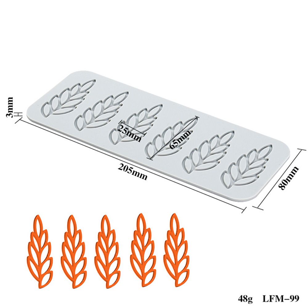 Silicone Cake Lace Mold Flower Leaf Pattern for Baking and Decoration