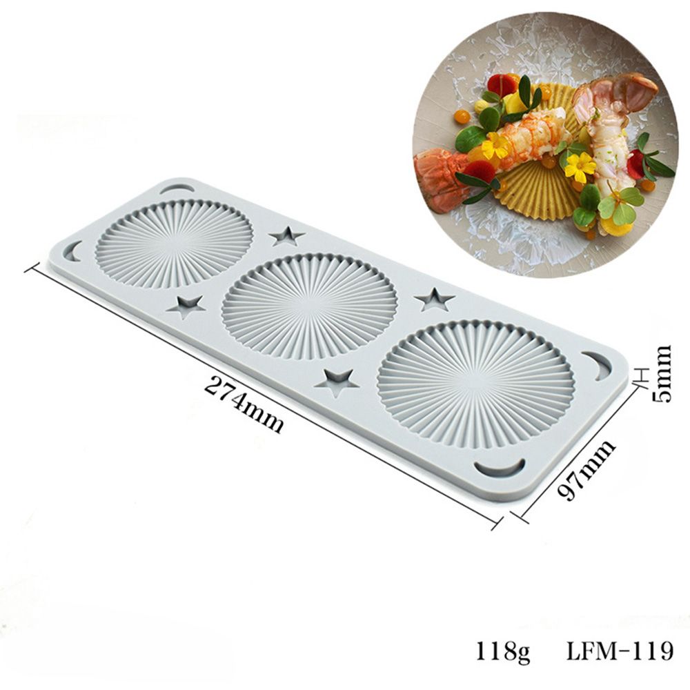 Silicone Cake Lace Mold Flower Leaf Pattern for Baking and Decoration