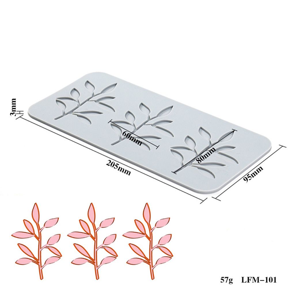 Silicone Cake Lace Mold Flower Leaf Pattern for Baking and Decoration