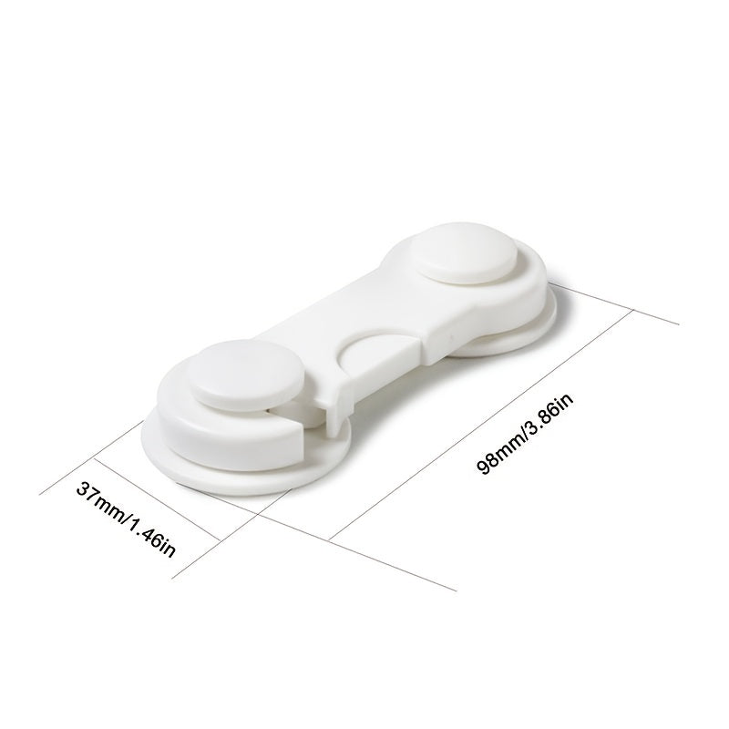 Set of 5 Adjustable Baby Safety Drawer Locks for Childproofing and Gifts