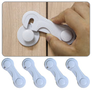 Set of 5 Adjustable Baby Safety Drawer Locks for Childproofing and Gifts