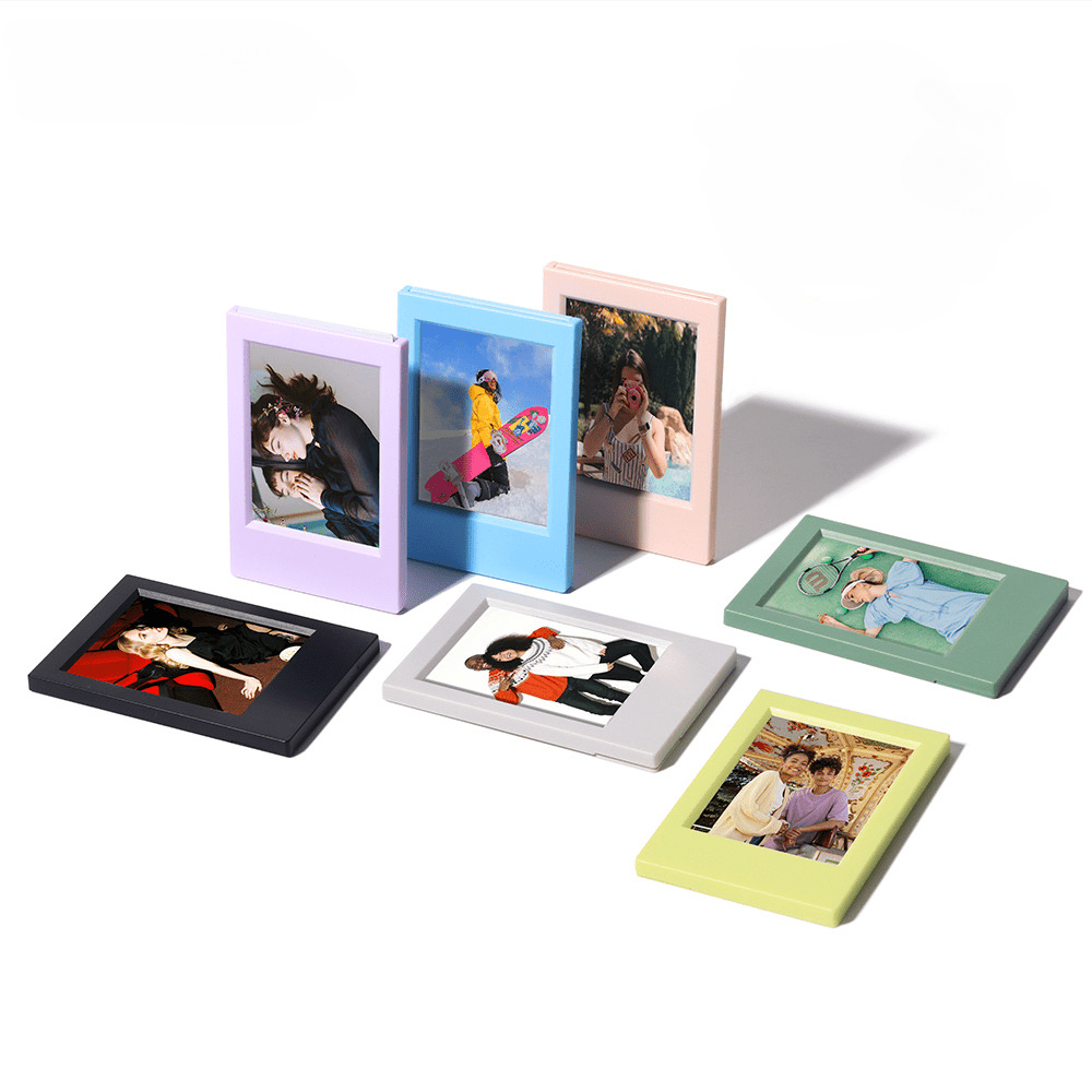Mini 3-Inch Classic Standing Photo Frame for Polaroid Photos