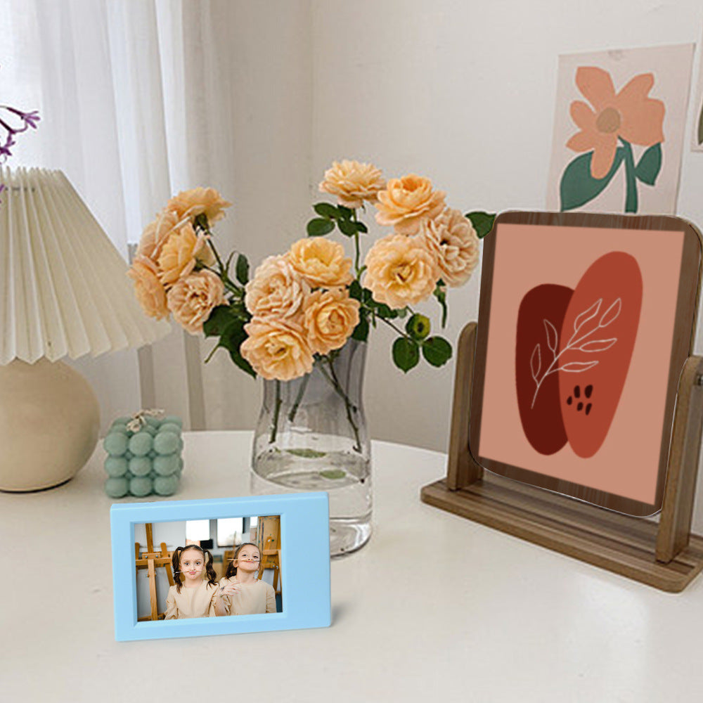 Mini 3-Inch Classic Standing Photo Frame for Polaroid Photos