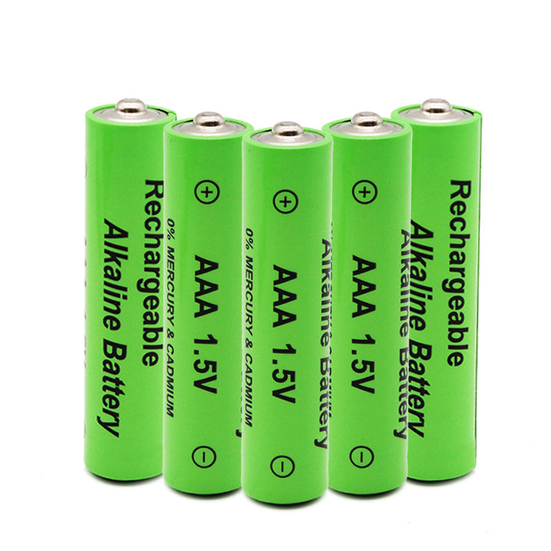 8 dona qayta tiklanadigan AA AAA batareyalar 1.5V 1000-1200mAh uchun elektronika va o'yinchoqlar