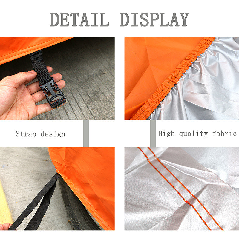 BMW, Audi va Hyundai uchun UV himoyali ochiq avtomobil qopqog'i.