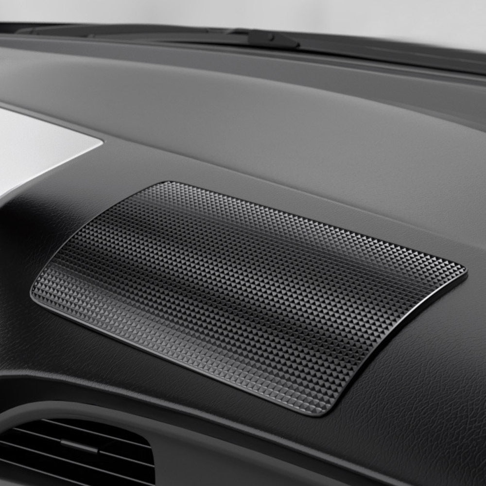 Car Interior Anti-Slip PVC Mat 27x15cm Phone Glasses Holder Adhesive Pad