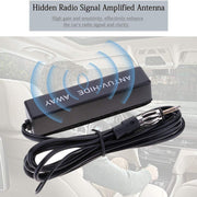 Car Radio Antenna Invisible Amplifying FM/AM 12V Autoantenna