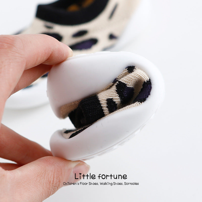 Детские дышащие тканевые кроссовки с нескользящей подошвой для indoor outdoor spring