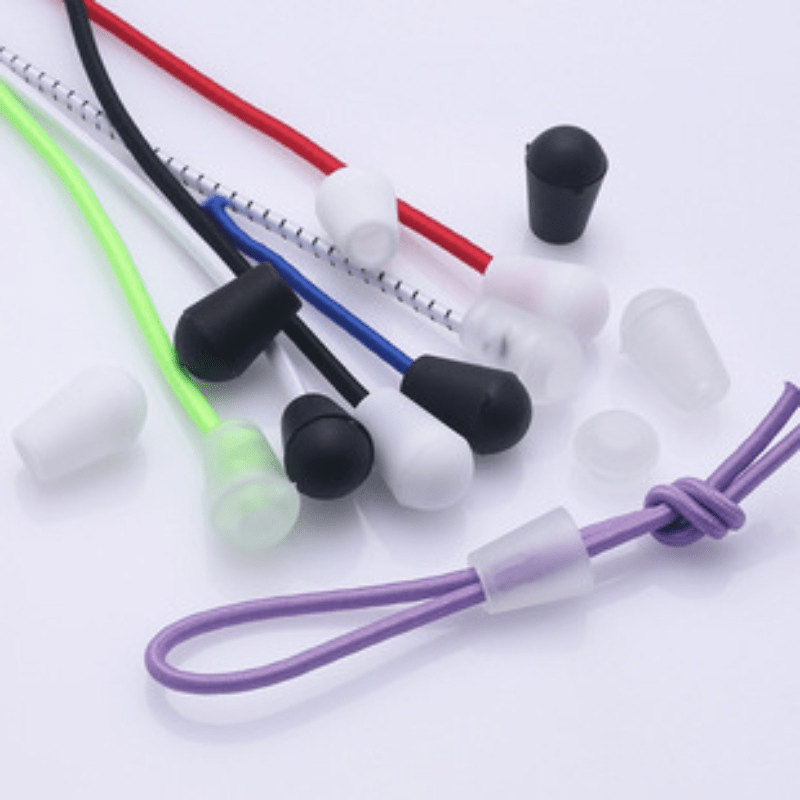 10/20 Pcs Colorful Plastic Spring Shoe Buckles Tie Shoe Lace Buckles