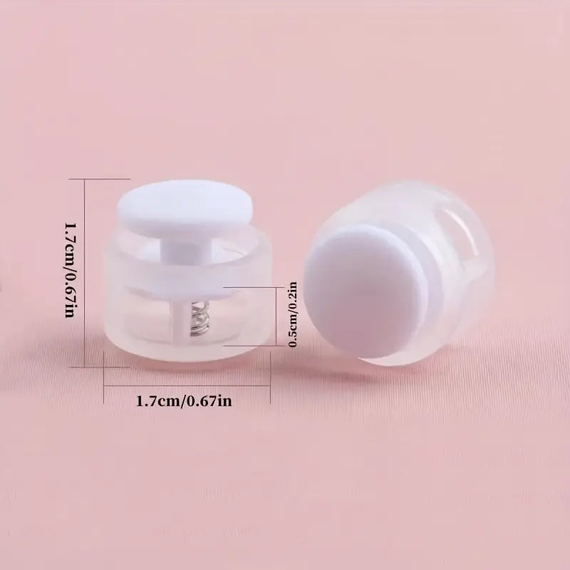 10/20 Pcs Colorful Plastic Spring Shoe Buckles Tie Shoe Lace Buckles