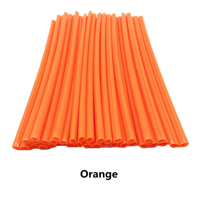 Off Road Motorcycle Wheel Rim Spoke Skins Set for Motocross Enduro 72pcs