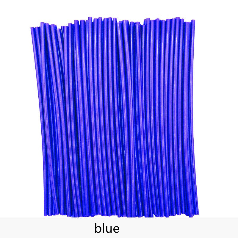 Off Road Motorcycle Wheel Rim Spoke Skins Set for Motocross Enduro 72pcs