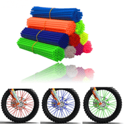 Off Road Motorcycle Wheel Rim Spoke Skins Set for Motocross Enduro 72pcs