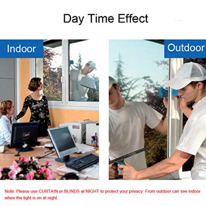 Зеркальная пленка для окон, обеспечивающая приватность, блокирующая солнечные лучи, контролирующая тепло и предлагающая защиту от УФ-излучения. Идеально подходит для использования в домах и офисах.