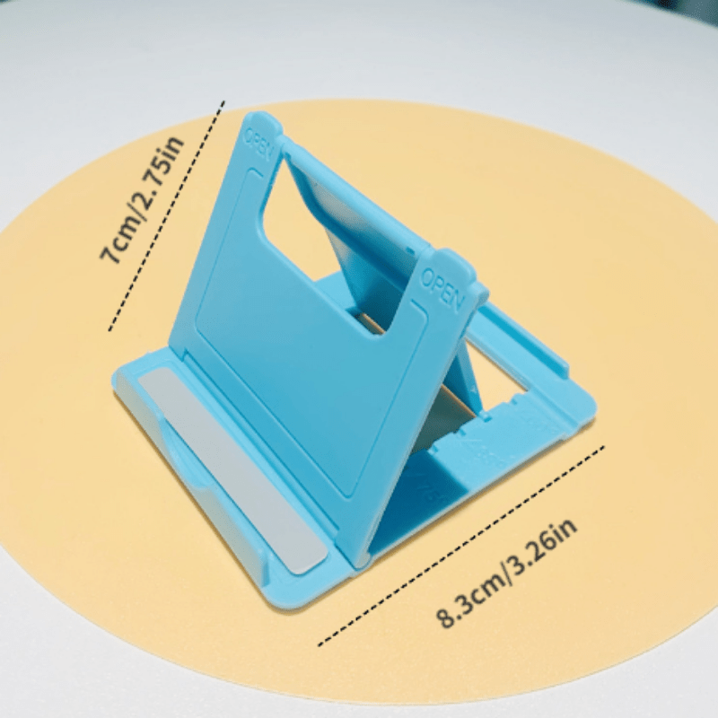 Universal Folding Plastic Phone and Tablet Stand Portable Holder